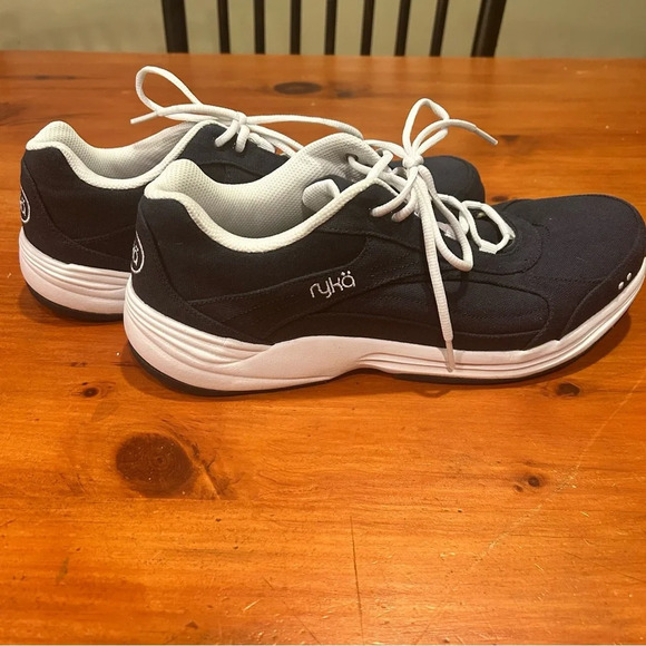 RYKA women’s Metro Canvas Walking Sneaker Navy Blue Size 12M - Picture 1 of 11